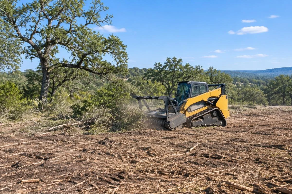 Land & Lot Clearing work in Central Texas